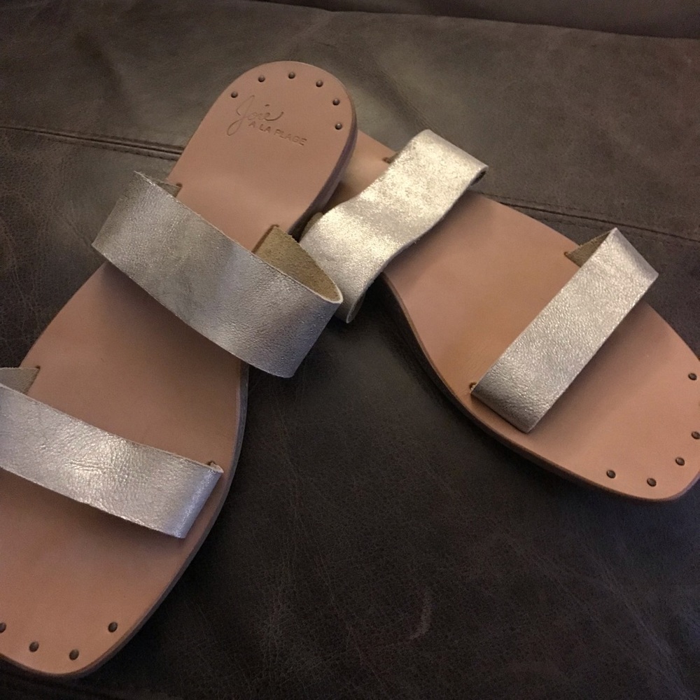 Joie Gold flat sandals